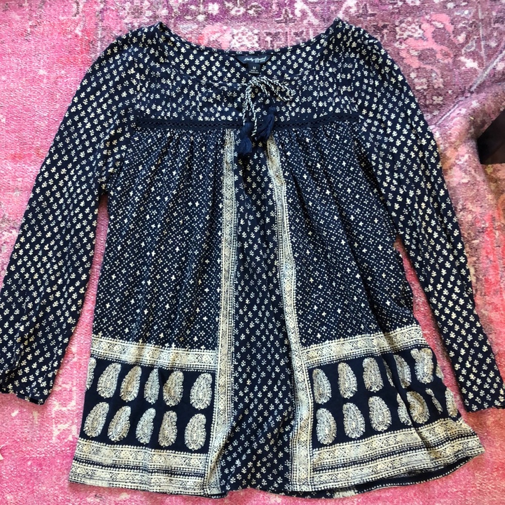 lucky brand blouse